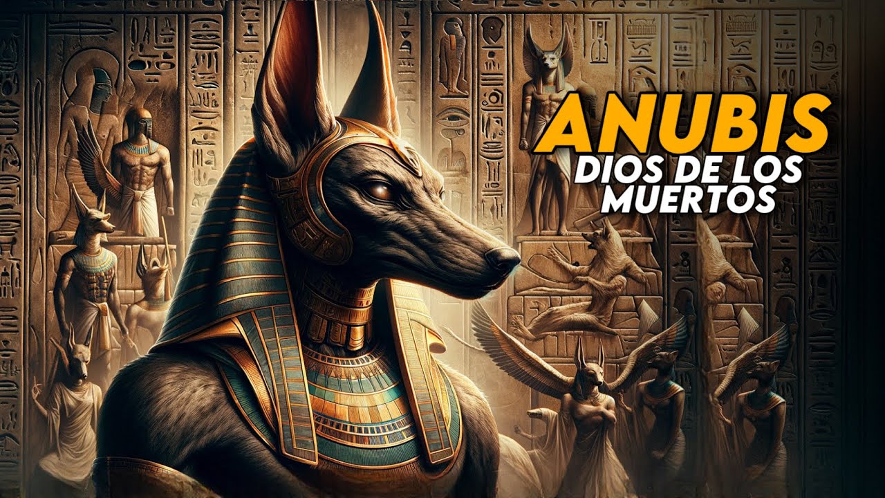 Anubis: El Dios de los Muertos y Protector de Almas en el más allá.