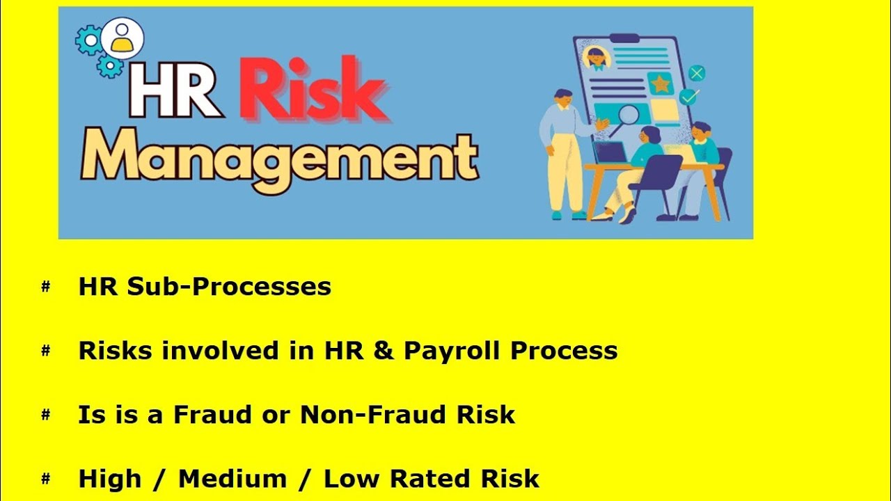 HR Risks | Risk of Human Resource Department | HR Risk Management