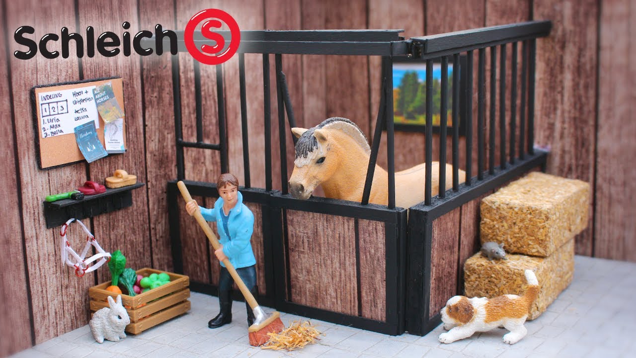 MEGA STAL voor de SCHLEICH PAARDEN MANEGE MAKEN! 🤩 Manege serie #14 | Daphne draaft door