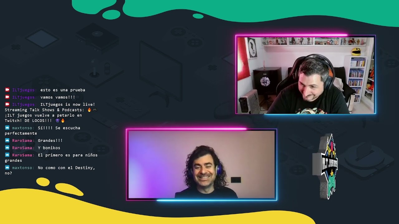 Empezamos a saber de Twitch... HUYE DE AHÍ!!! [ILT Juegos -Twitch Edition- #02]