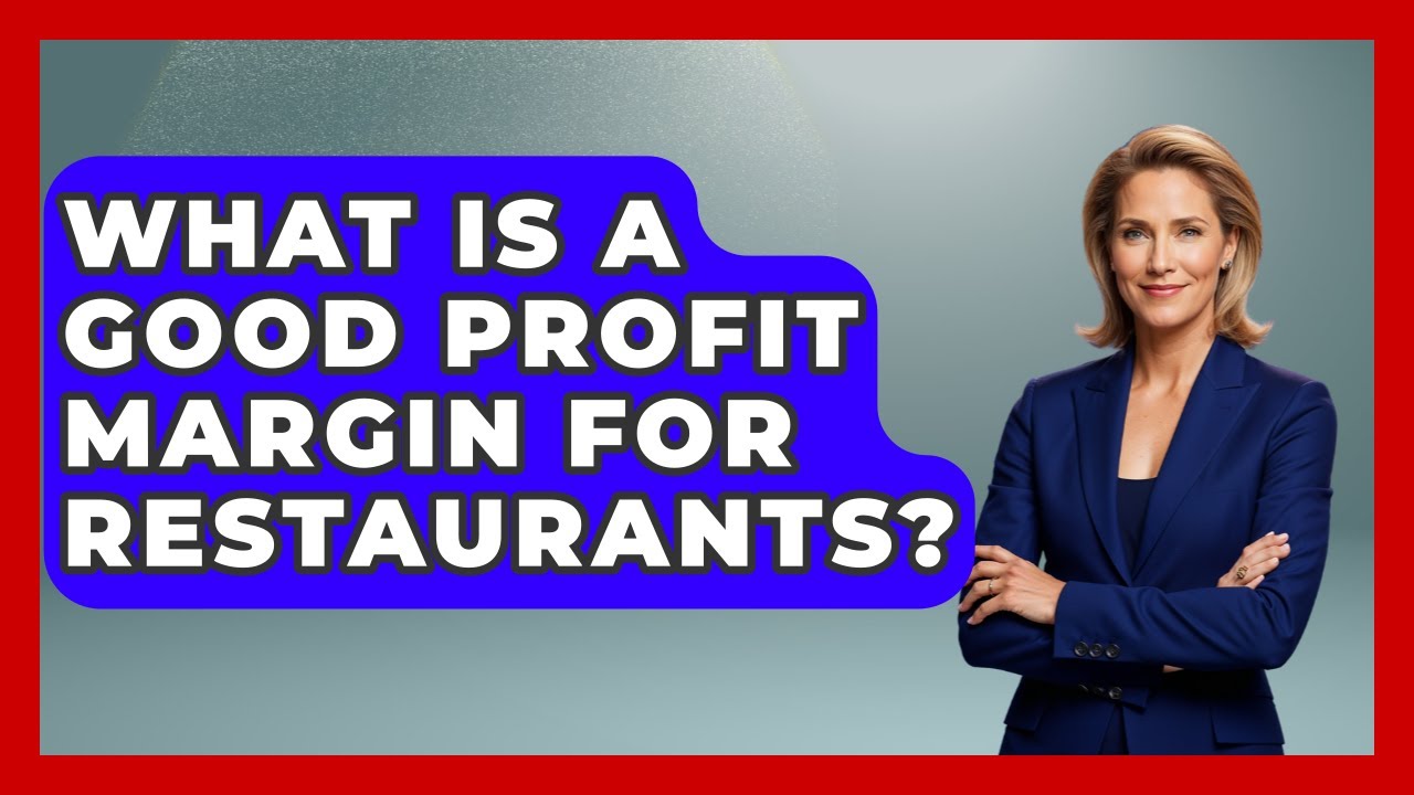 What Is A Good Profit Margin For Restaurants? - Tax and Accounting Coach