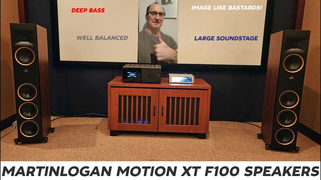 Впечатления от прослушивания напольных колонок MartinLogan Motion XT F100