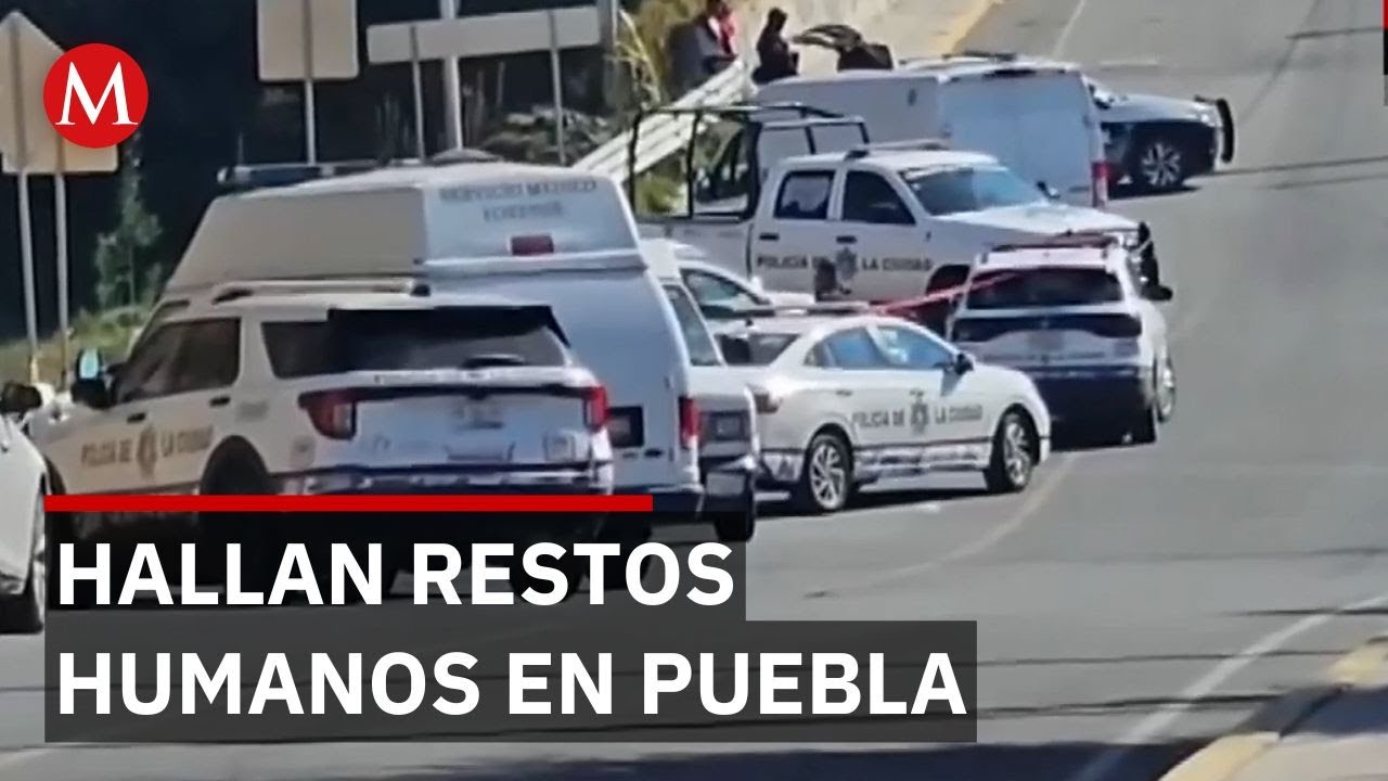 Hallan bolsas con restos humanos en Puebla en el primer d&iacute;a del a&ntilde;o