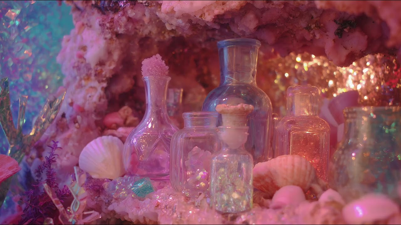 a visit to a mermaid potion shop🪸✨ an underwater apothecary dreamscape