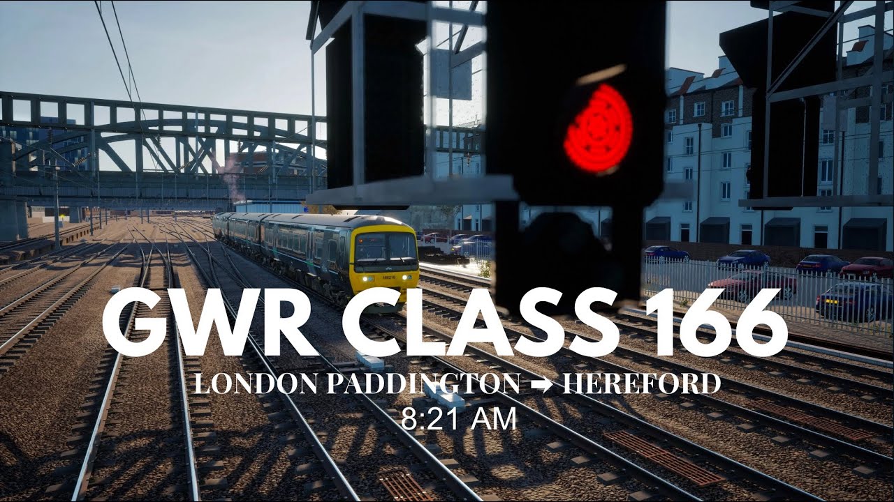 London Paddington ➜ Hereford | 08:21 GWR Service | Train Sim World 5