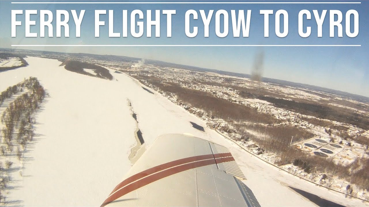Ferry Flight in GMTT - CYOW to CYRO