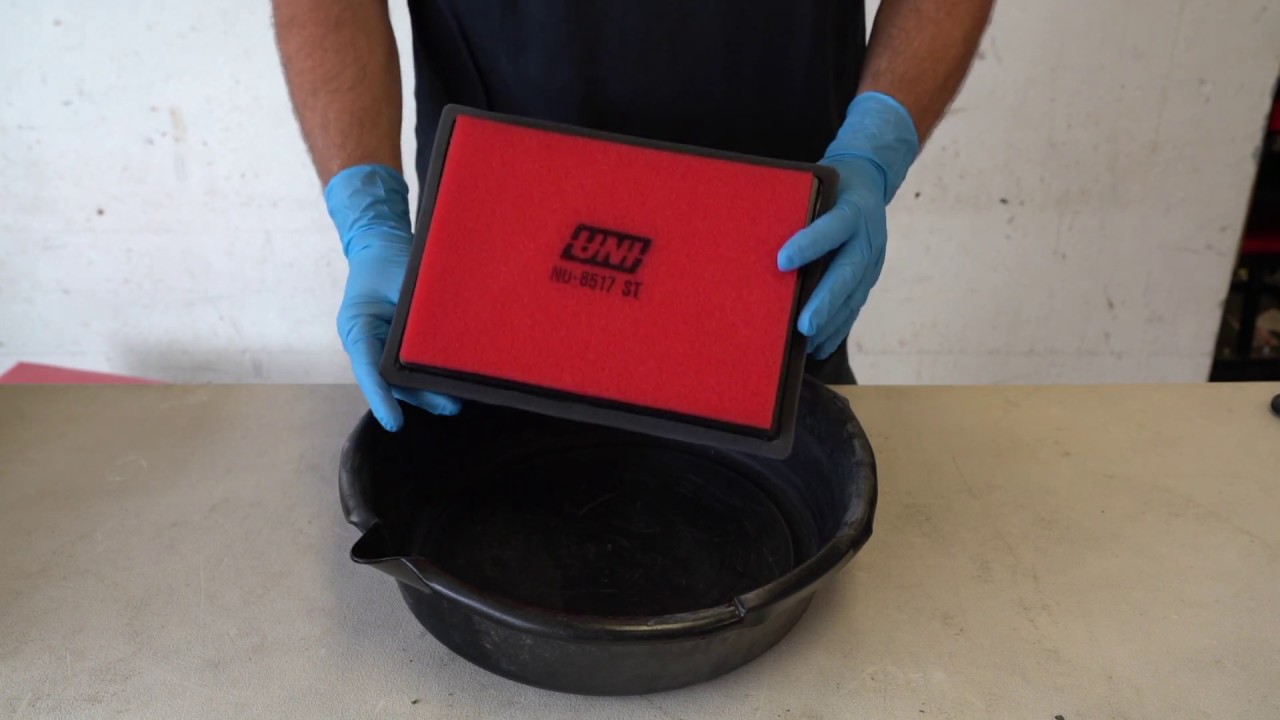 Uni Filter SxS Flat Panel Air Filter Cleaning and Oiling