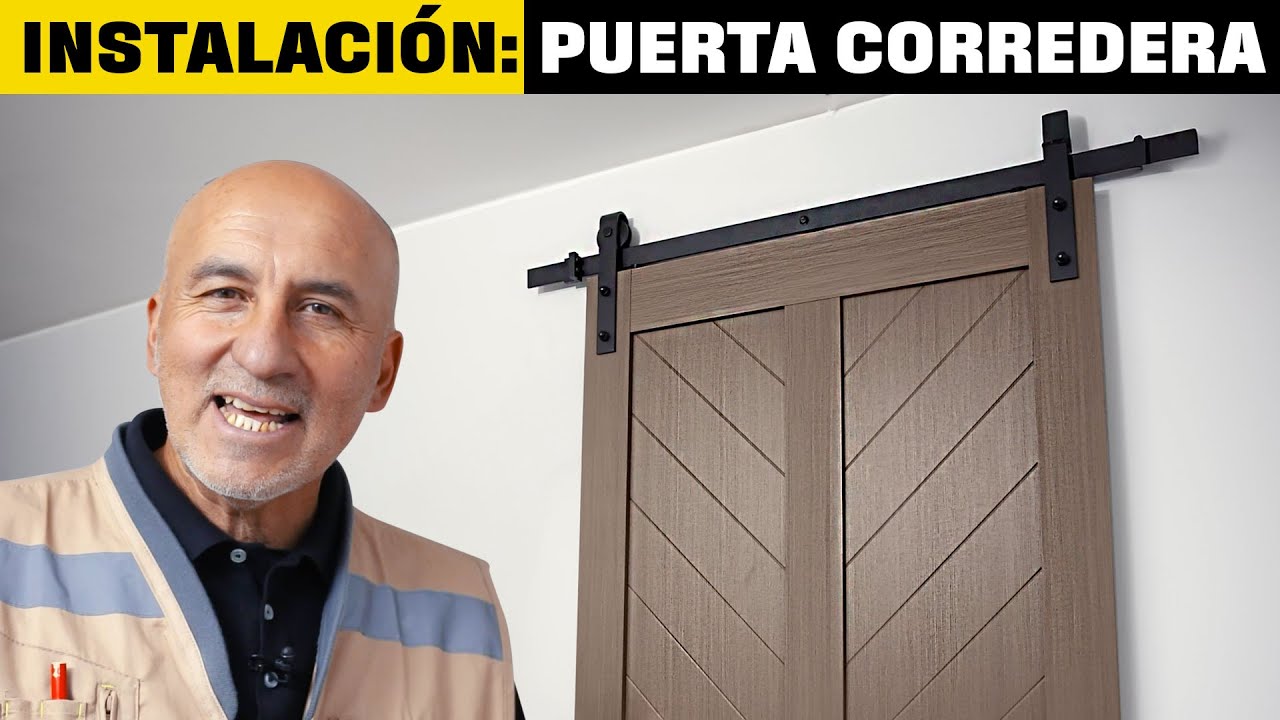 C&oacute;mo instalar una puerta corredera I Taller del especialista
