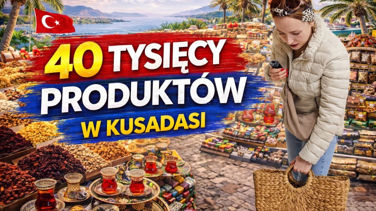 JUŻ NIE MUSZĘ JEŹDZIĆ DO TEŚCIOWEJ NA ZAKUPY?😅 SZAŁ ZAKUPÓW W KUSADASI - 40 TYSIĘCY PRODUKTÓW 😍