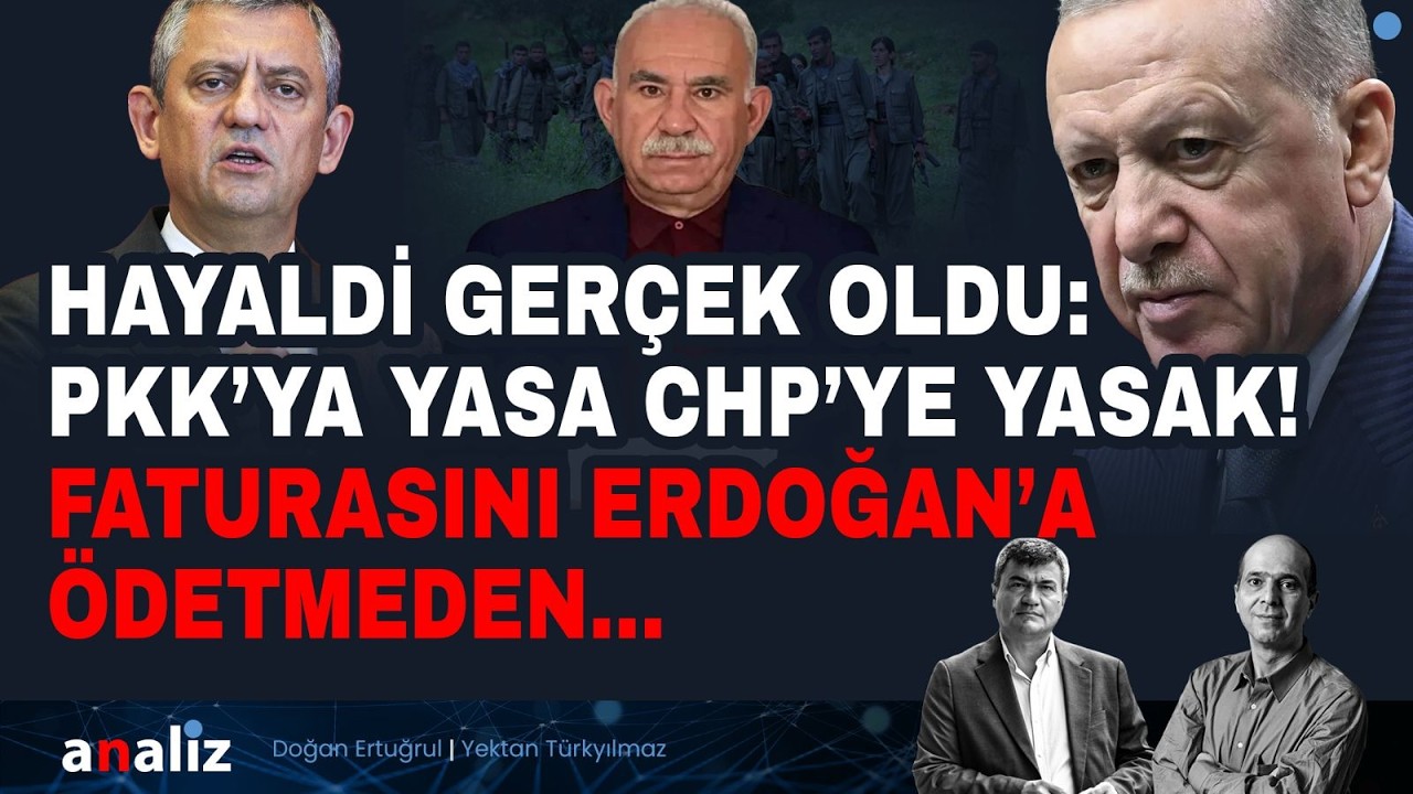Hayaldi gerçek oldu: PKK’ya umut CHP’ye yasak! Faturayı Erdoğan mı ödeyecek? | Kronos TV