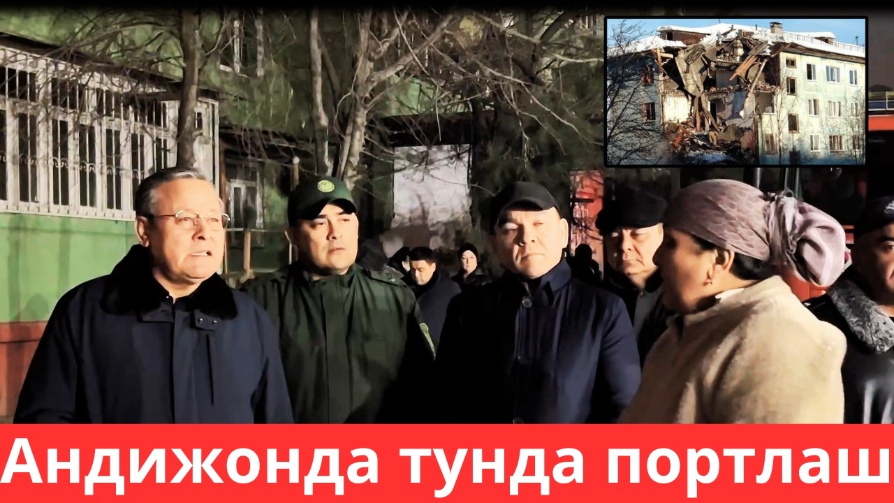 Андижонда тунда портлаш - Вилоят хокими воқеа жойига етиб борди