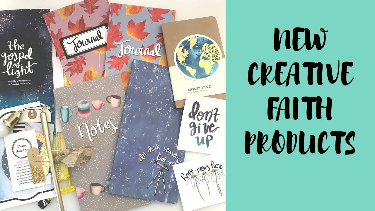NEW Creative Faith Products for Bible Journaling