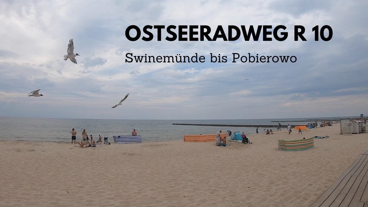 Ostseeradweg R10 Polen von Swinemünde nach Pobierowo