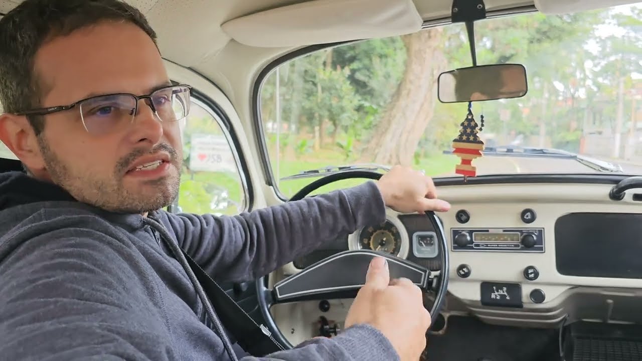 Deixei o fusca 1300 1974 do Renato igual a zero km!