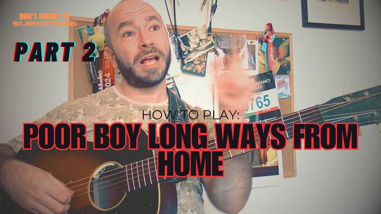 How to Play: Poor Boy A Long Ways From Home (John Fahey) Part 2 of 2 | TABS