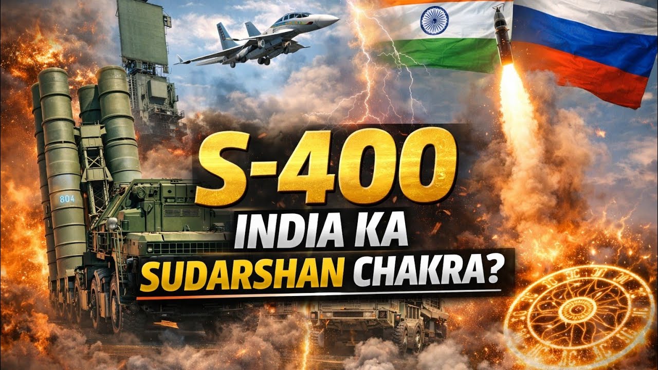 S-400 Missile System Explained | India ka Sudarshan Chakra?