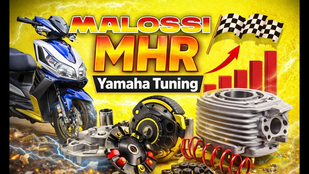 Scooter Tuning mit Malossi MHR Kit | Yamaha Setup & Leistungstest