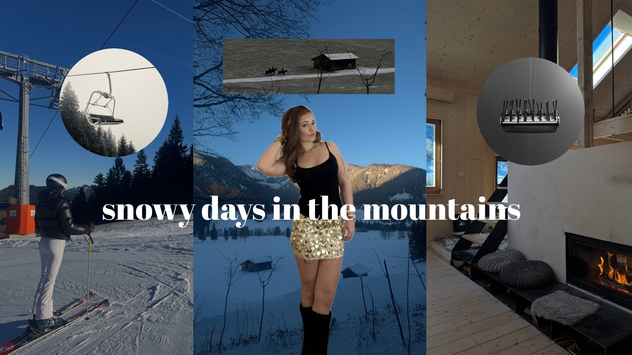 week during the snowy days//ski fahren,realtalk,gifts