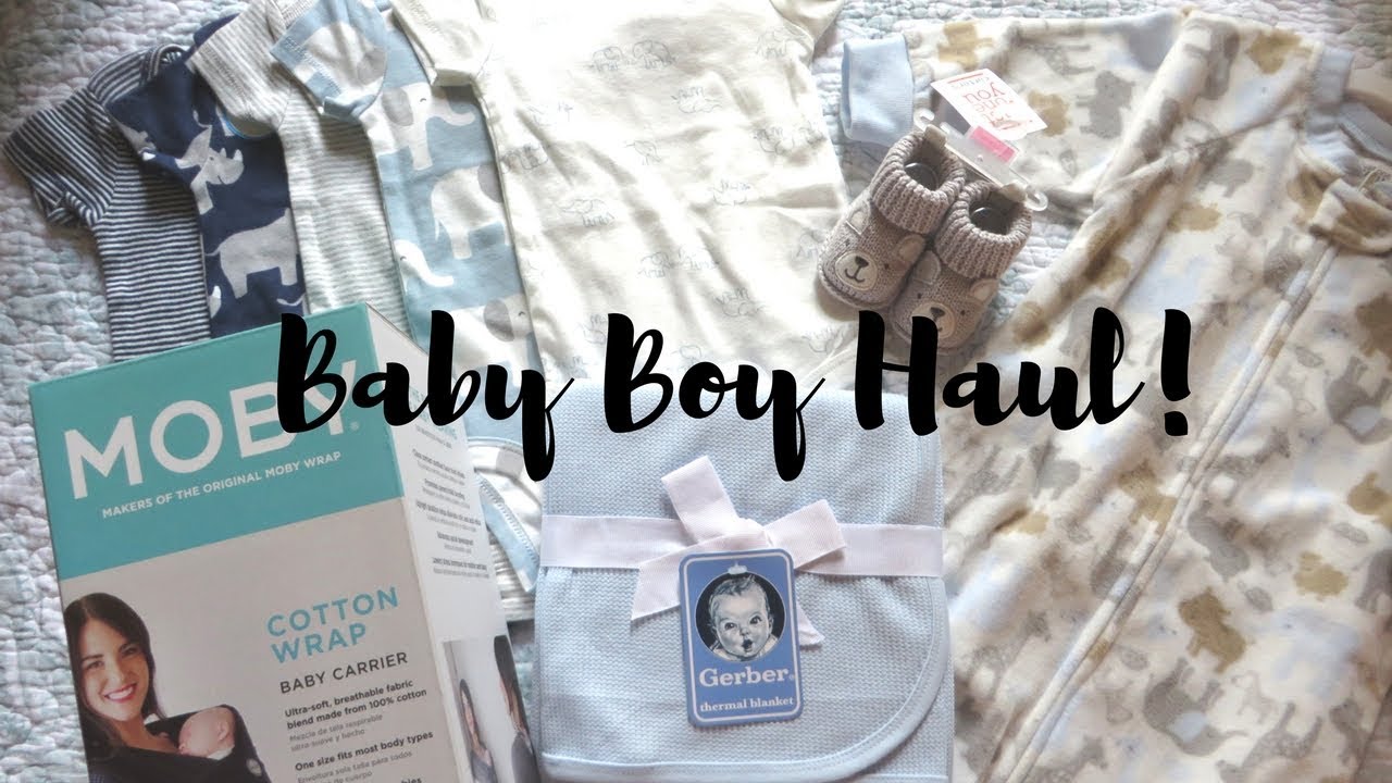 Baby Boy Newborn Clothing Haul!