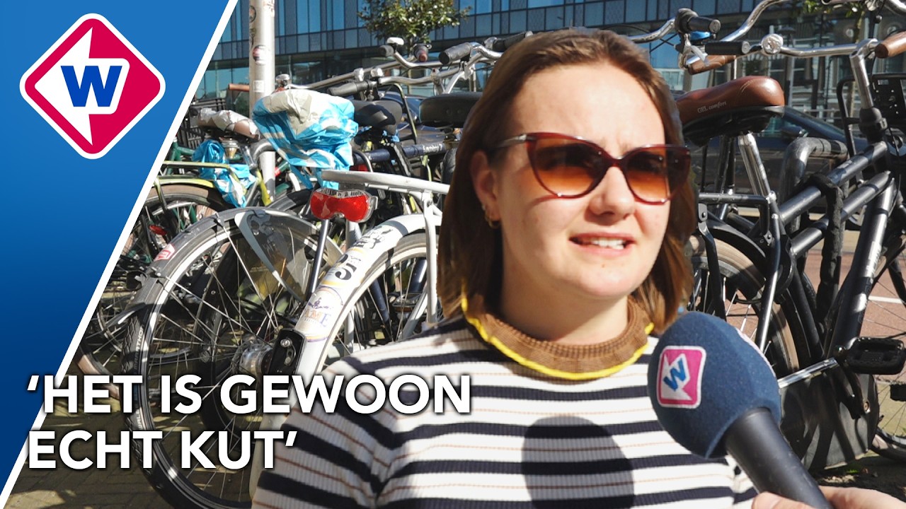 In deze stad worden heel veel fietsen gestolen