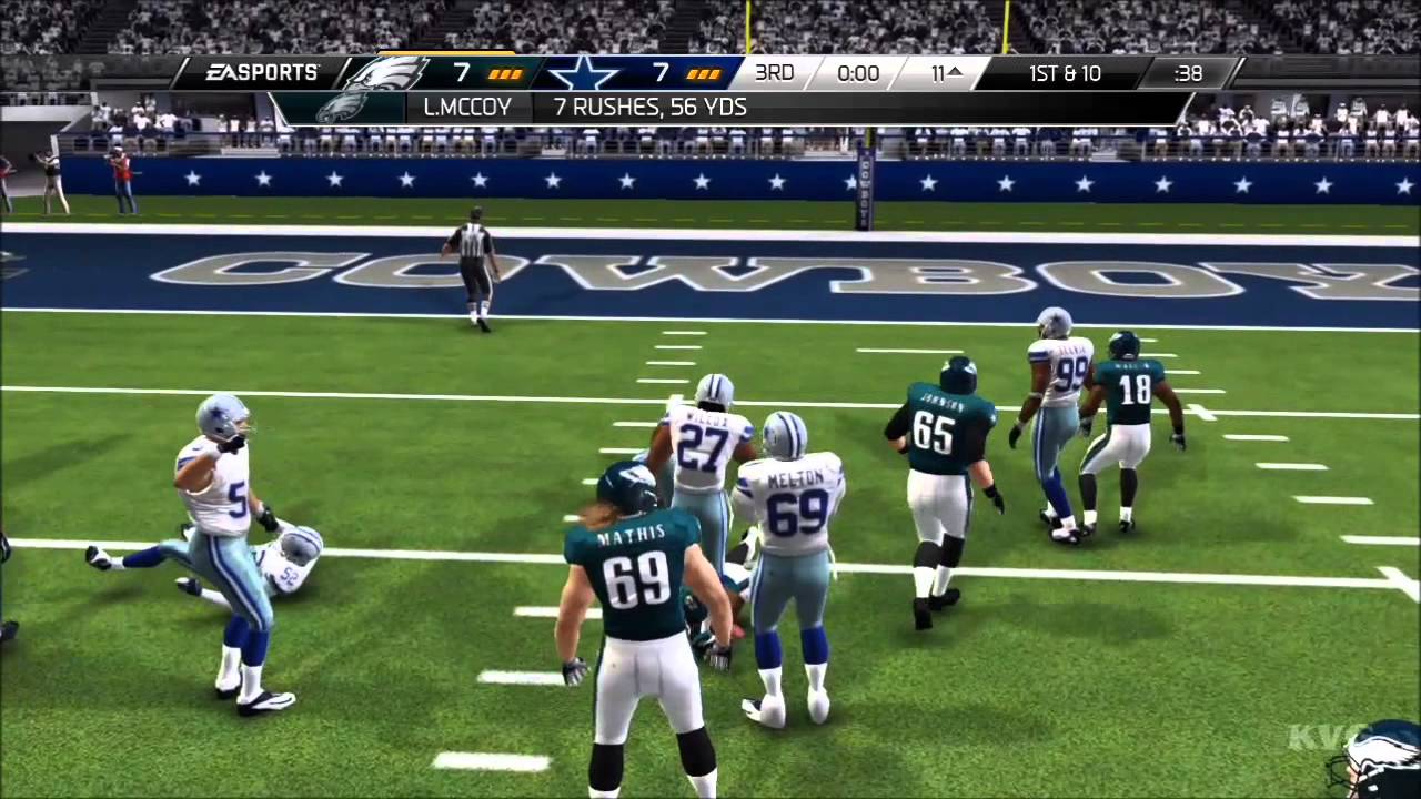 Madden NFL 15 - Philadelphia Eagles vs Dallas Cowboys Gameplay [HD]