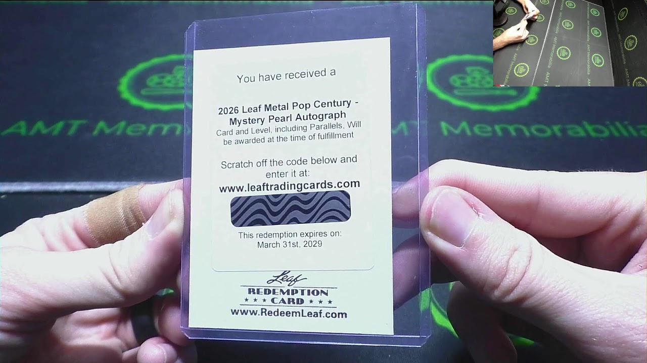 eBay Break ROUND #6 4/6/26 2026 Leaf Metal Pop Century Case Break Round #6