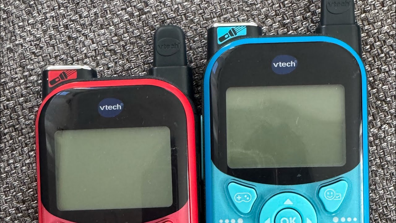 Reviewing ￼vtech walkie talkies.