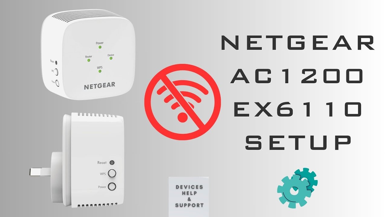 Настройка ретранслятора Netgear AC1200 EX6110 — настройка ретранслятора WiFi Netgear