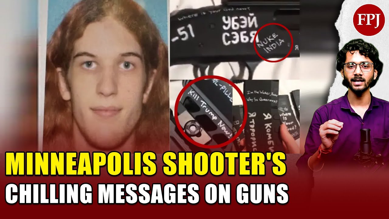 Minneapolis Shooter’s Guns Inscribed with ‘Kill Trump’ and ‘Nuke India’: Chilling Messages on Guns
