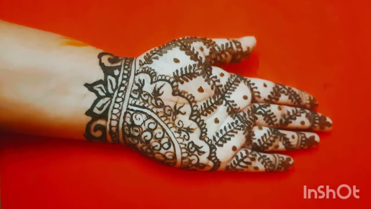 Mehandi class day 6 simple mehndi design step by step mehndi design simple bridal mehndi design