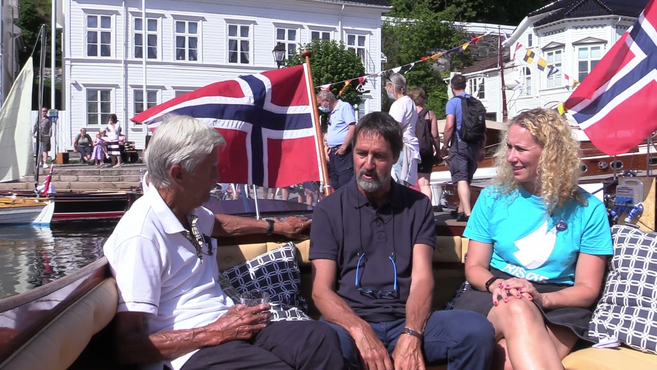 Intervju med Eivind Amble som ble tildelt Risør Trebåtfestivals hederspris  2021