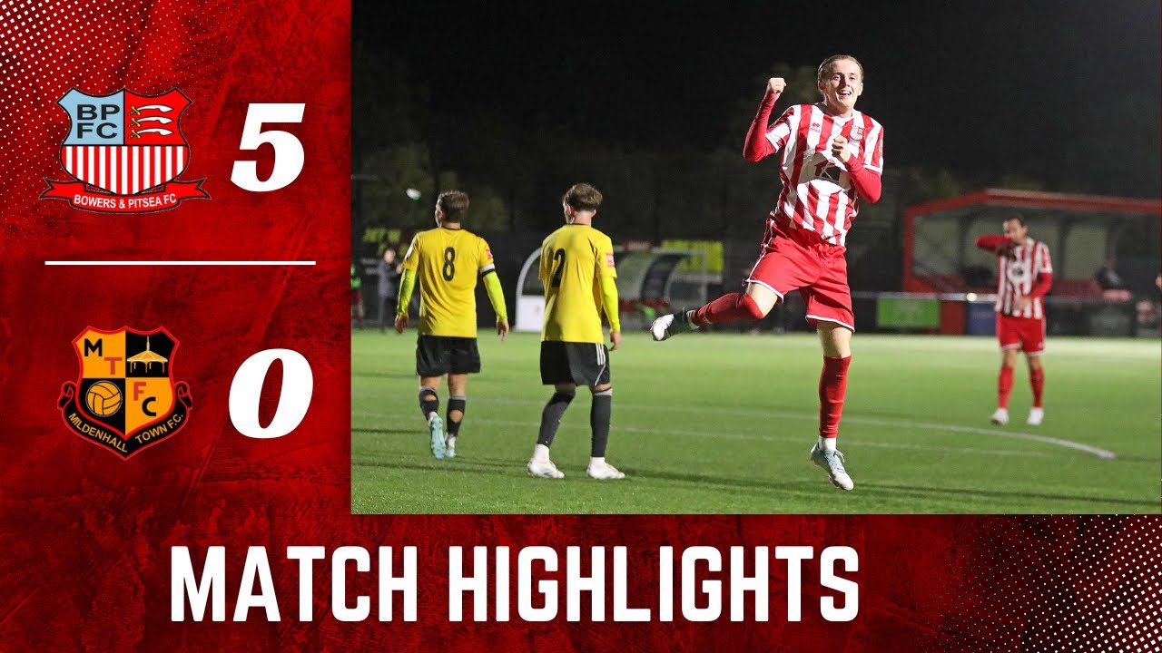 24.09.2025 - Isthmian League North - Bowers & Pitsea vs Mildenhall Town FC