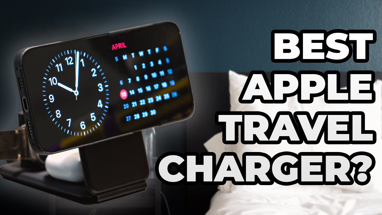 BEST TRAVEL APPLE CHARGER? - ESR 3 in 1 Travel MagSafe Charger Review