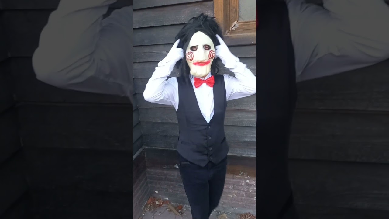 #cosplay #saw l' #enigmista #ostia #comix #horrorshorts