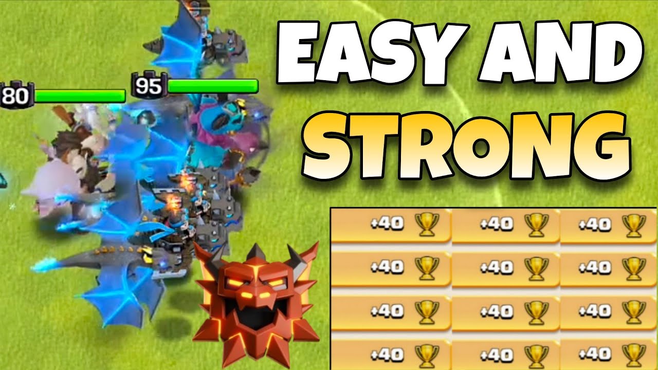 This Dragon SPAM is UNSTOPPABLE in Legend League! 🔥 Best th18 attack strategy in clash of clans 