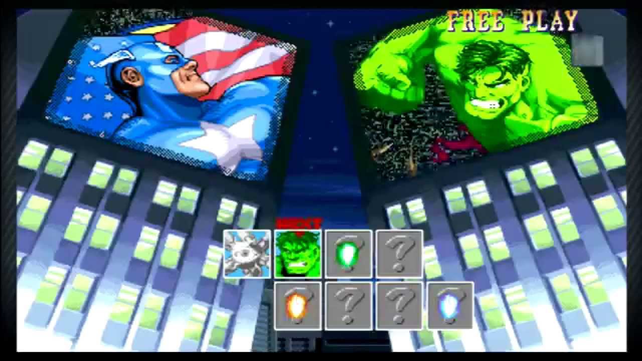 Marvel Super Heroes - Captain America Arcade Mode