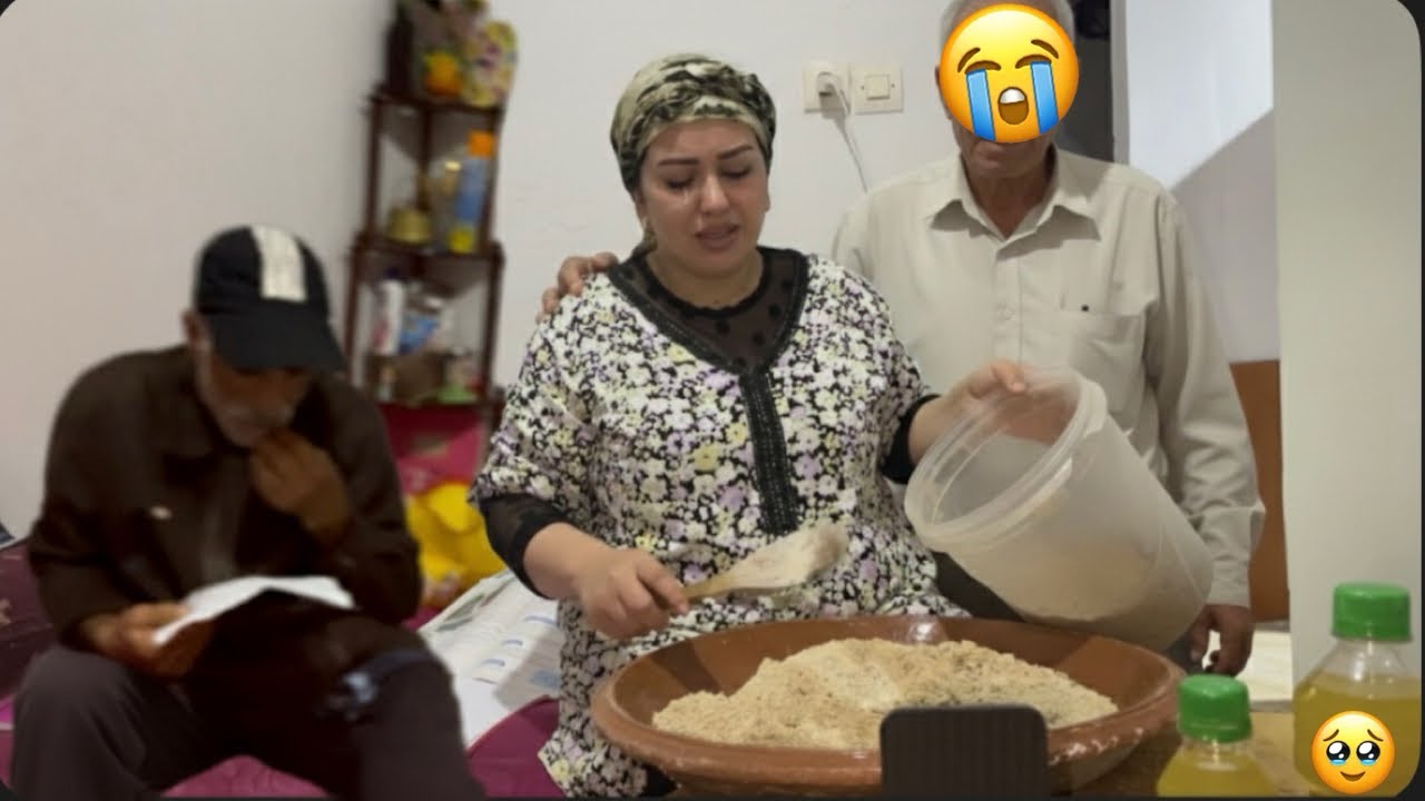مي گالت ليا هزي عليا روينتك وسيري دارك😭با مسكين ناض ليها وجبد ليها ورقة⁉️😭