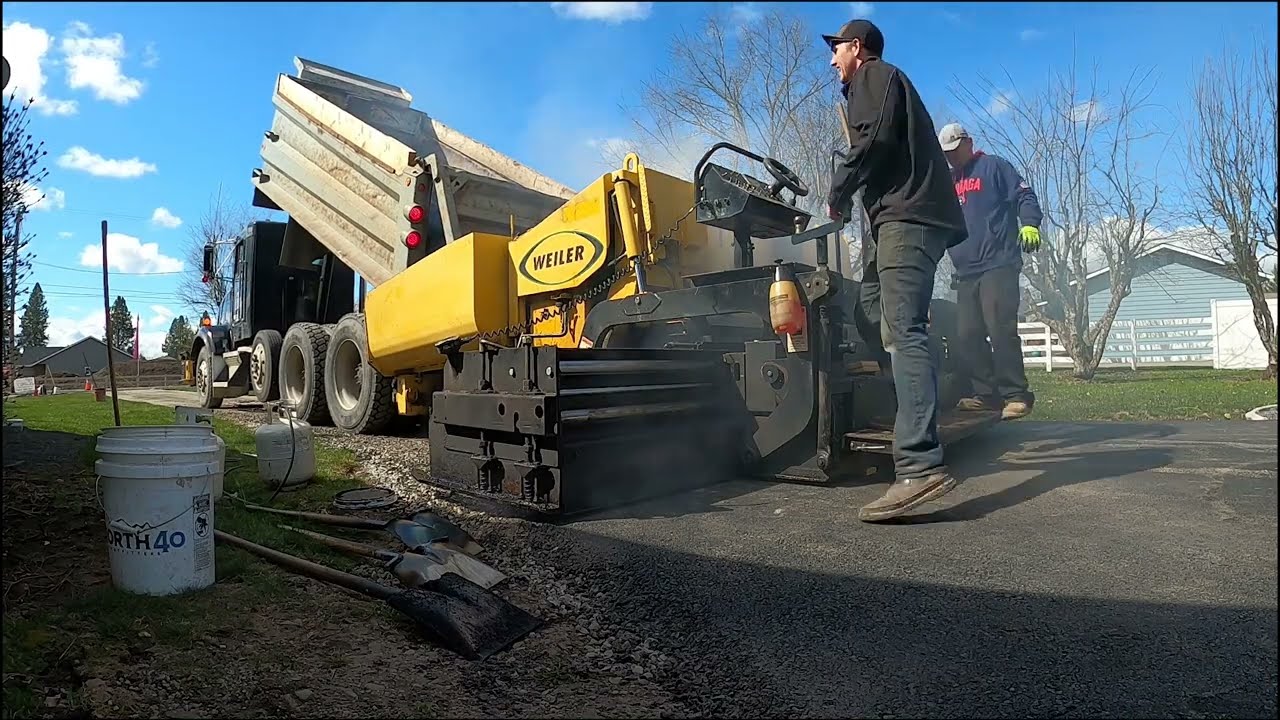 Life of an Asphalt Paving, Dump Truck Driver