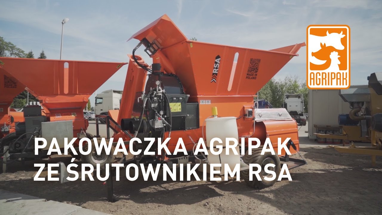 PAKOWACZKA AGRIPAK ZE ŚRUTOWNIKIEM RSA