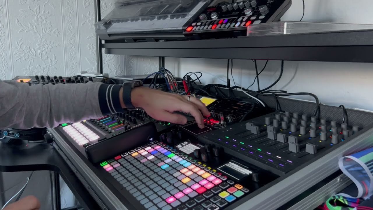 Goa from scratch Live Hardware Improvisation 1