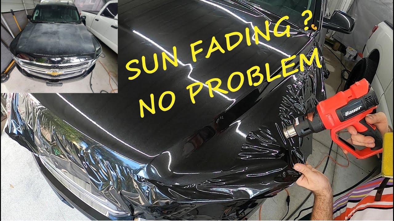 How to Vinyl Wrap a Car Hood (DIY) Save $$$