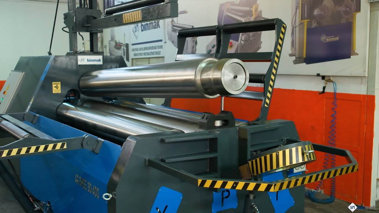 4 ROLL PLATE BENDING MACHINE