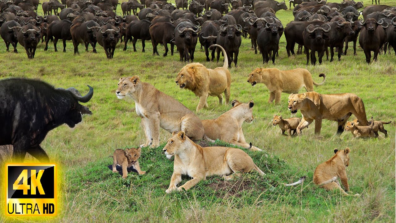 4K African Animals: Discover Wildlife of Kruger National Park With Real Sounds & Relaxing Nature