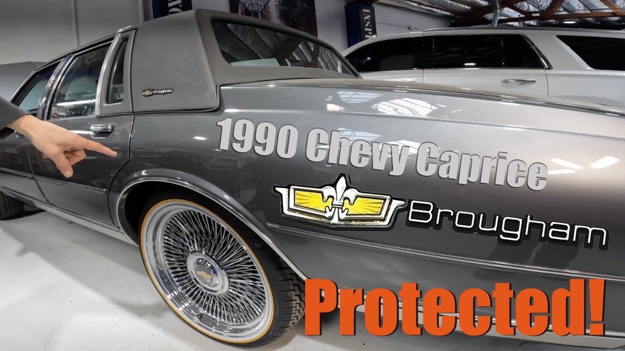 Chevrolet Caprice 1990 года — под защитой! #carcustom #carcustom #chevycaprice #oldies #carprotec...