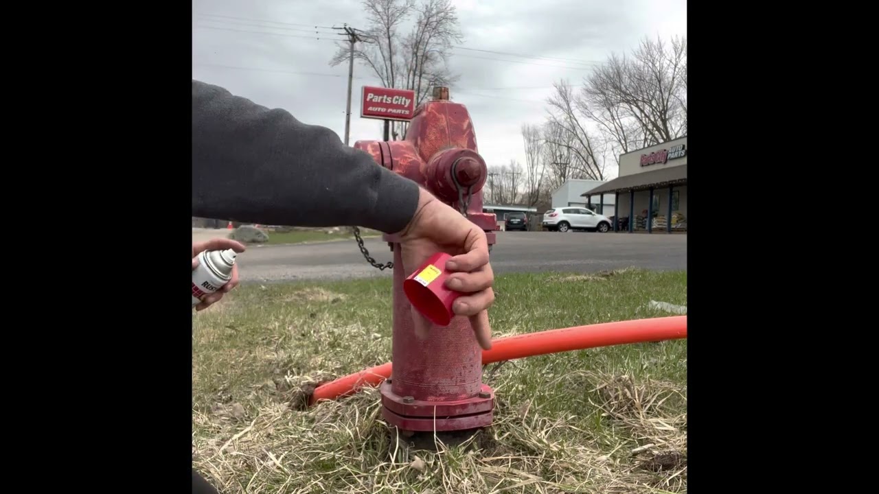 Painting and Maintaining Fire Hydrants in the Village of Somerset, WI