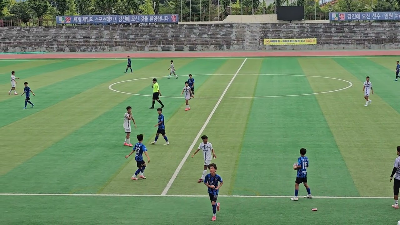 8/2 오전 천안 축센 vs 장흥fc U14 후반전