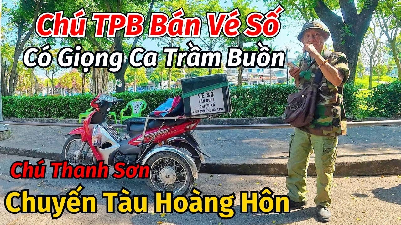Hữu Duyên gặp Ông Lão Bán Vé Số có giọng hát Sâu Lắng Độc Lạ | Chuyến Tàu Hoàng Hôn | Chú Thanh Sơn