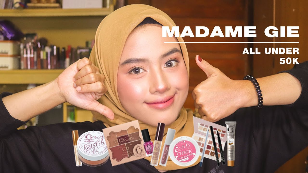 YANG HARUS DIBELI DARI MADAME GIE | Makeup 20 ribuan tapi gak palsu? | Talitha Raissa