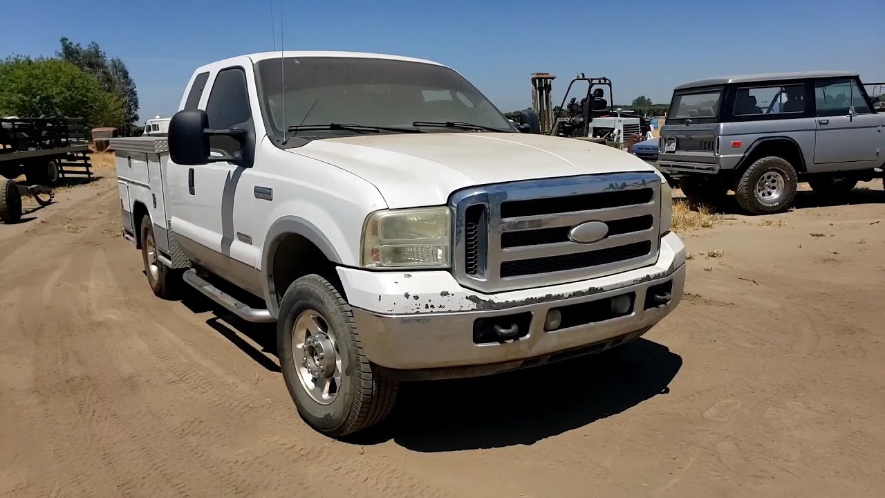 6.0 Powerstroke - Engine removal without removing the cab - Ford F250