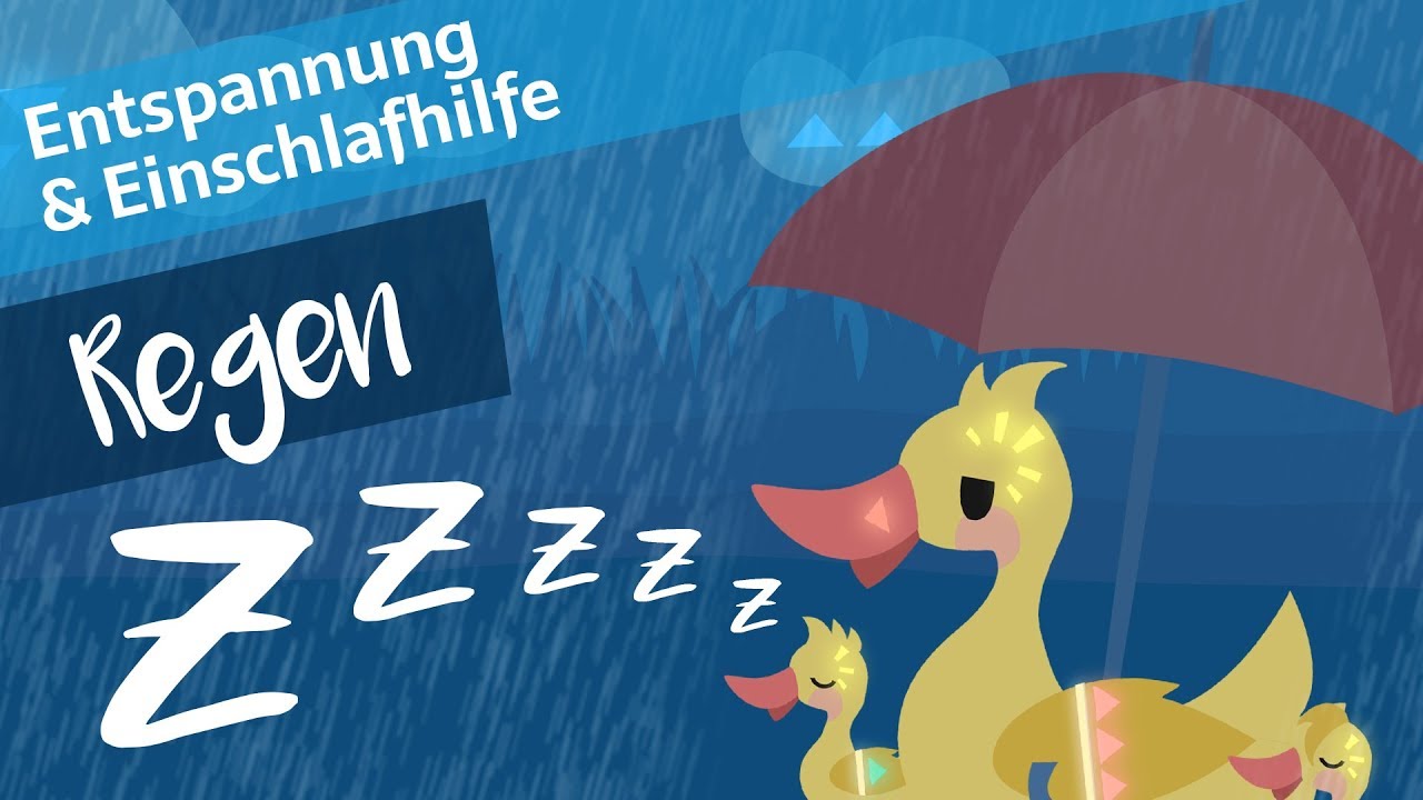 60 Min. Regenger&auml;usche zum Einschlafen - Einschlafhilfe f&uuml;r Babys, Kinder & Erwachsene | MoupMoup